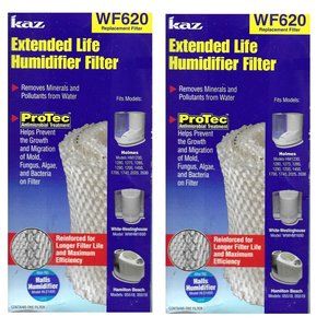 Kaz WF620 ProTec Extended Life Replacement Humidifier Filter Lot of 2